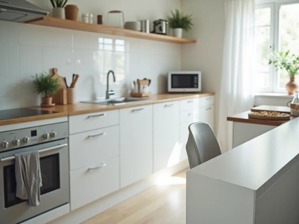 A clean kitchen