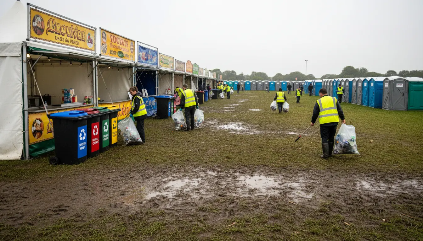 Festival and Outdoor Event Cleaning Challenges and Smart Solutions