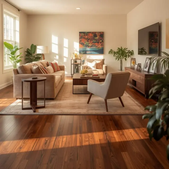 A clean sitting area